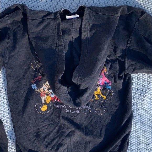 Disney 50th Anniversary Black Zip Up Hoodie - Picture 8 of 8